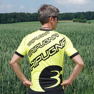 Laufshirt neon #shine2ridesafe