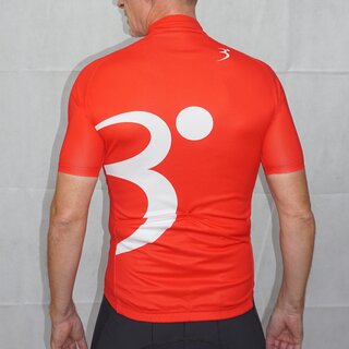 Radtrikot kurzarm Standard B3 rot