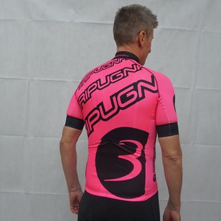 Radtrikot kurzarm Pro #shine2ridesafe neonpink