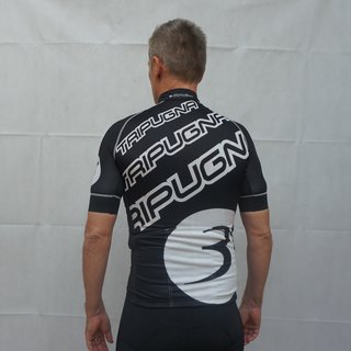 Radtrikot kurzarm Pro P4 schwarz