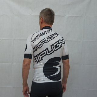 Radtrikot kurzarm Pro P4 wei