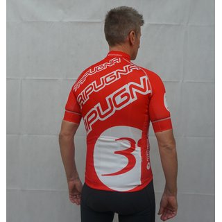 Radtrikot kurzarm Pro P4 rot