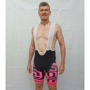 Kurze Tr�gerhose #shine2ridesafe pink