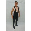 Lange Tr�gerhose schwarz - Teflon