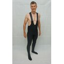 Lange Tr�gerhose schwarz - Windstopper