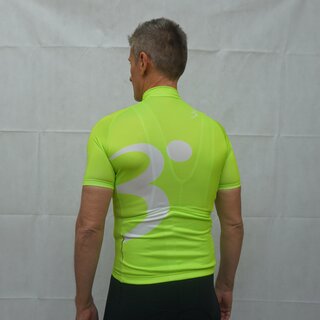 Radtrikot kurzarm Standard B3 neongrn - Limited Edition