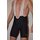 Kurze Trägerhose schwarz