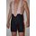Kurze Trägerhose schwarz