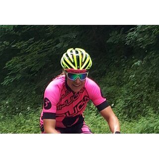 Radtrikot kurzarm Pro Frauen  #shine2ridesafe